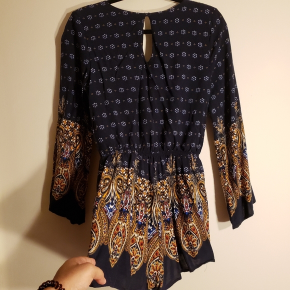 ONE CLOTHING LOS ANGELES BOHO ROMPER - Picture 6 of 9